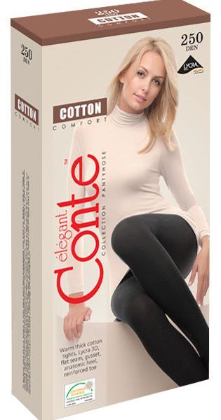 Cotton250XL women's tights Conte