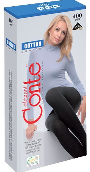 Cotton400XL women's tights Conte