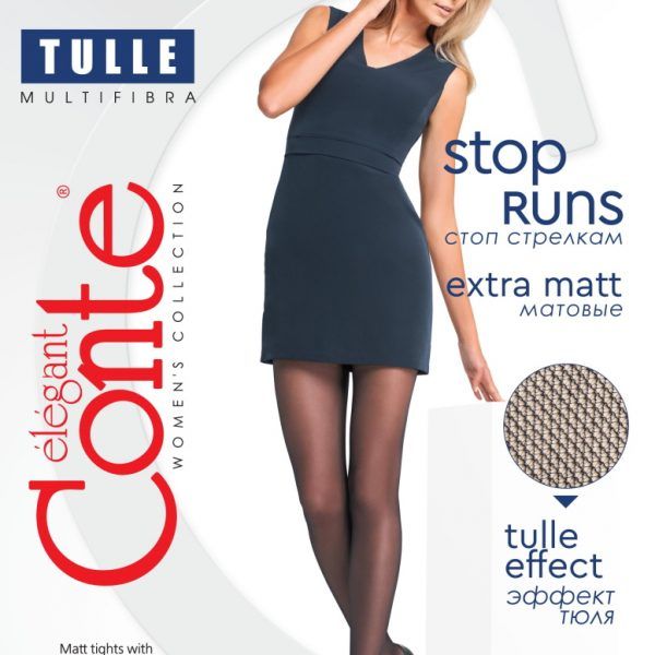 Tulle women's tights Conte